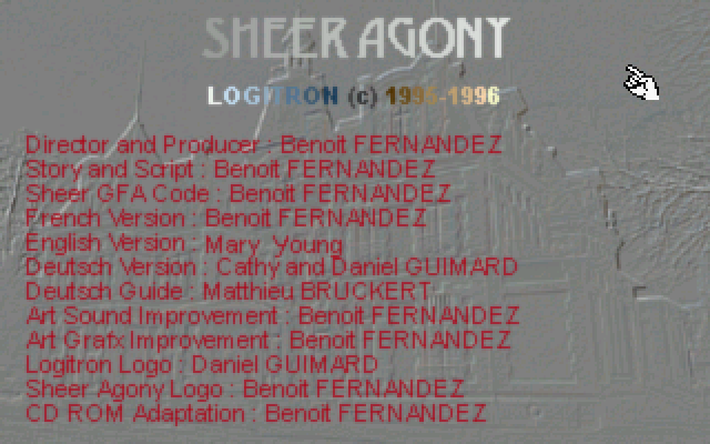 Sheer Agony [Falcon030] atari screenshot
